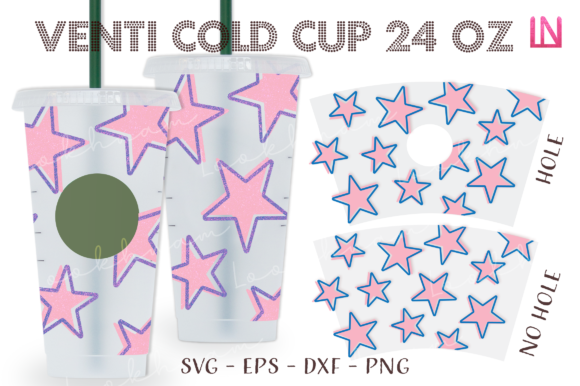 Big Star Seamless 24 Oz Venti Cold Cup